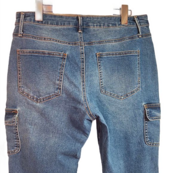 NOBO Mid-Rise Boot Cut Blue Jeans Size 11 - Picture 4 of 9